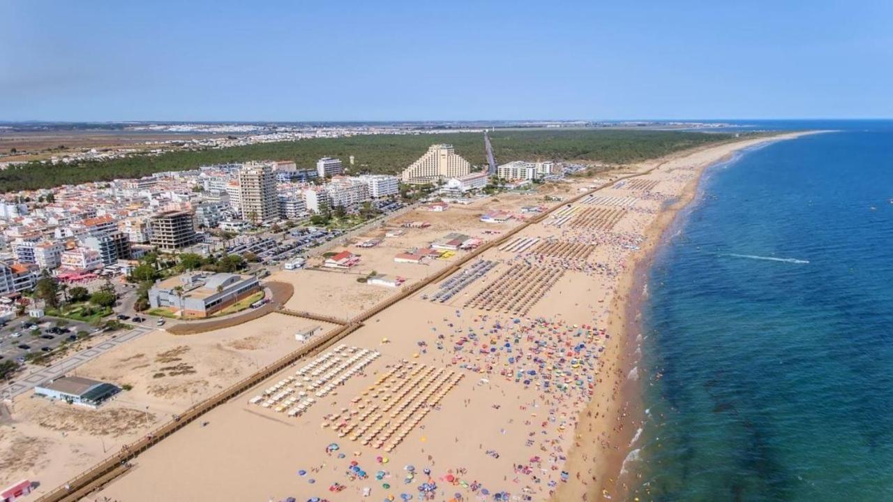 Apartamento Vista Mar Algarve Monte Gordo Luaran gambar